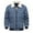 Blue Coat For Man, variant on Men's Thermal Lined Denim Jacket Casual Fashion Washed Denim Coat Thickened Jacket Long Sleeve Hoodless Casual Jacket Gray XL