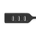 thumbnail image 3 of axGear New 4 Port USB 2.0 480 Mbps High Speed USB HUB Laptop PC Slim Smallest Mini, 3 of 3