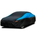 thumbnail image 2 of Liwarace Full Car Cover Outdoor Waterproof Sun UV All Weather Protection for Vehicle, 15.4*5.7*4.9ft, 2 of 11