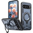 thumbnail image 1 of KOMI Magnetic Case for Google Pixel 9A with Rotatable Ring Holder [Compatible with MagSafe] Military Shockproof Kickstand Protective Case for Google Pixel 9A, Blue, 1 of 5