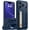 Dark Blue, variant on Oneagle Stand & Wallet Case (Store 4-5 Cards) for iPhone Air Case with Card Holder,Rugged Case for iPhone 17 Air,Black