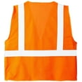 thumbnail image 2 of Radians High Visibility Vest Class 2 Zipper Closure HI VIS Orange Polyester Mesh, 2 of 3