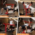 thumbnail image 2 of JoanKaren 4-in-1 Bench Press Machine,1250lbs Chest Press Machine with Independent Converging Arms,Flat Incline Bench, 2 of 8