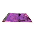 thumbnail image 2 of Ahgly Company Indoor Square Abstract Pink Modern Area Rugs, 7' Square, 2 of 4