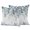 Green Blue, variant on Outdoor Pillow Covers 24x24 Set of 2, Brown Eucalyptus Fall Waterproof Patio Throw Pillow Covers for Couch Sofa Chair, Botanical Weeping Leaves Pastoral Decorative Pillowcases for Throw Pillows