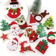 thumbnail image 2 of Lovely Non-woven Fabric Christmas Tree Applique Patches DIY Craft Decoration Handmade Applique christmas decorations for Home, 2 of 5