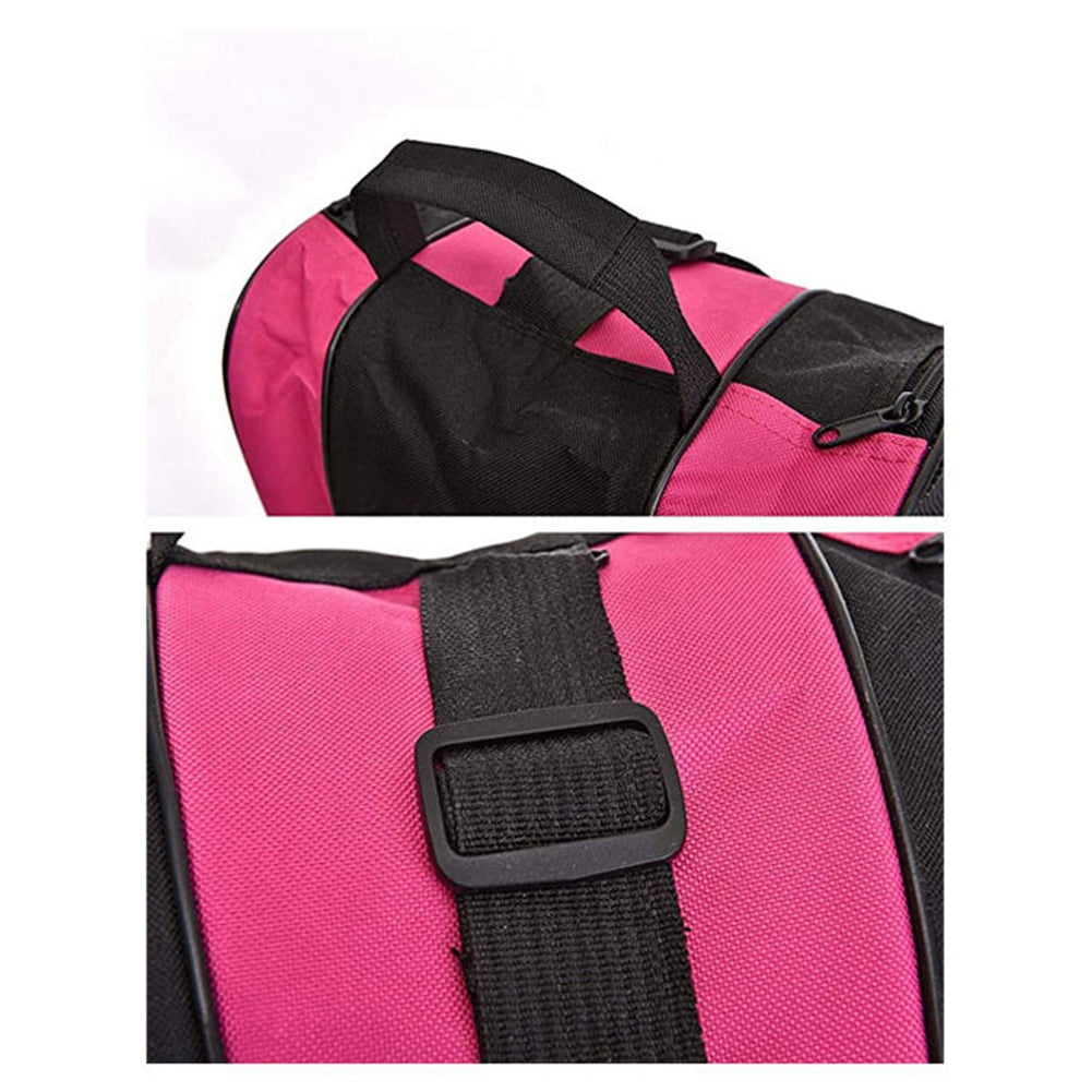 Roller Skate Bags, Oxford Cloth Ice Skates Storage Bag with Adjustable Shoulder Strap, Figure Skating Shoes Carry Bags Roller Container, Roller Skate Accessories