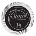 thumbnail image 2 of Party Essentials N181451 Assiette Tourbillon Divin, 10 Pouces, Blanc/argent (Lot de 168), 2 of 5