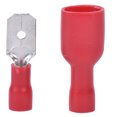 thumbnail image 1 of Connecteur de Bornes, Bornes de Performance Stables Sûres à Utiliser pour R Connexion Conductrice de Fil Industrielle Rouge, 1 of 8