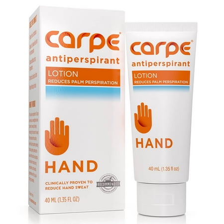 Carpe Antiperspirant Hand Lotion, A dermatologist-recommended, non-irritating, for hyperhidrosis 1 (Best Products For Hyperhidrosis)