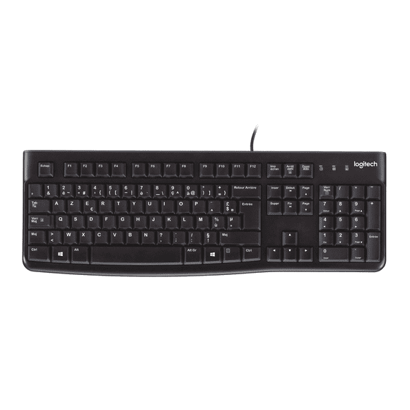 Logitech K120 Clavier (Français) Noir