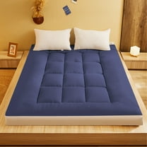 Japanese Floor Mattress, Fiber Mattress, Japanese Thicken Futon Mattress Breathable Foldable Portable Roll Up Thick Sleeping Pad for Nap, Sleepover, Yoga and Meditation - Student Dormitory Mattress