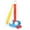 Red, variant on Outdoor Toys Toddler Tball Set for Kids 35 with 20" Batting Tee Baseball Tee Stand 9 Soft and Bat Summer Outdoor Play 31.5×11.8 inch