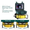 thumbnail image 4 of Pipe Inspection Camera DVR Video 9 Inch 1080P Screen+8X Amplify , Industrial Endoscope Sewer CameraIP68 Waterproof ,Easy to Operate, 4 of 5
