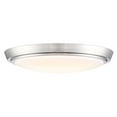 thumbnail image 2 of Jerry 17W Brushed Nickel LED Flush Mount Ceiling Light - 2'' H X 11'' W X 11'' D, 2 of 5