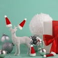 thumbnail image 5 of Dalrosia Mini Santa Hats for Crafts - Knit Christmas Hats, Tiny Wine Bottle Holders, Doll Hats, Table Decorations, Candy Covers, 5 of 7