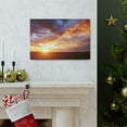 thumbnail image 5 of Attractive Colorful Sunset Scene Beautiful Bright Epic Sky Beauty Nature Scene Perfect Summertime Wall Art Ready to Hang Unframed, 5 of 18