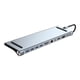 thumbnail image 2 of Concentrador USB con múltiples interfaces, fácil de usar, multifuncional, con puerto PD de 100 W. 11 puerto, 2 of 9