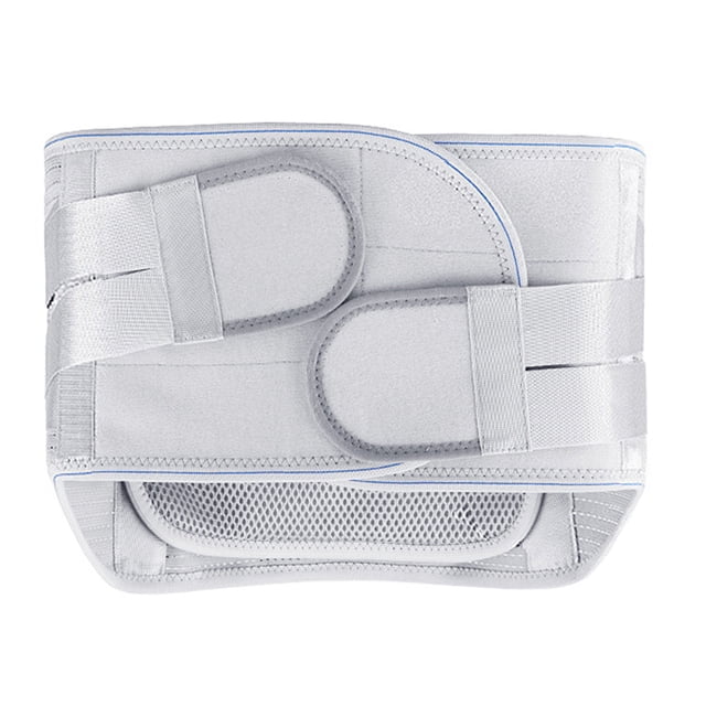 TFixol Elastic Fitness Waist Belt with Steel Support, Grey, Size XL for Enhanced Workout Performance