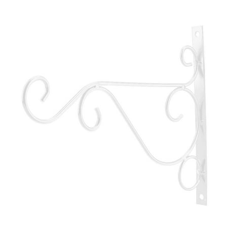 Zerone Iron Plant Hanger Wall Hanging Bracket Flower Hook for Home Garden Decoration 25*21cm, Iron Plant Hanger, Plant Hanging Bracket