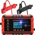 thumbnail image 1 of HLONK 12V/8A 24V/4A Car and Motorcycle Battery Charger Lead-Acid Battery Smart Charger Digital Display Car Trickle Charger Battery Start-Stop Repair Activation Charger, 1 of 7