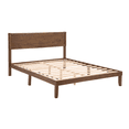 thumbnail image 4 of Lisonu Queen Size Wooden Bed Frame with Headboard, 600 lbs Capacity, 4 of 12