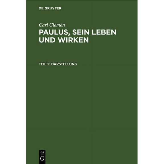 Darstellung (Hardcover)