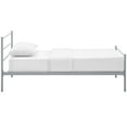 thumbnail image 3 of Modway Alina Powder Coated Sturdy Steel Twin Platform Bed Frame in Gray, 3 of 6