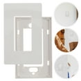 thumbnail image 4 of MasteelfCA Screwless Wall Plate 1 Gang Electrical Outlet Cover Plate Switch Plate Cover, 4 of 8