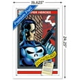 thumbnail image 4 of Marvel Trading Cards - Punisher Wall Poster, 14.725" x 22.375" Framed, 4 of 6