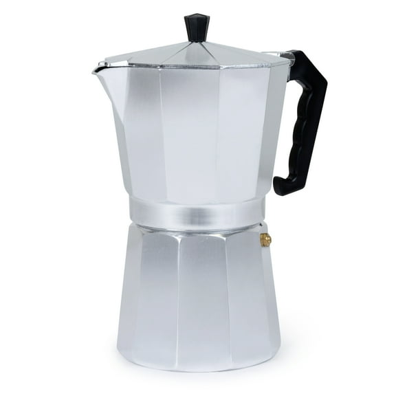 12 Cup Aluminum Espresso Maker - 6 Units