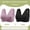 Purple, variant on Itsame 2 Pack Everyday Casual Bra Set Womens Full Support Bra Standard Straps Cotton Wireless Comfort Bralette Purple Size 2XL
