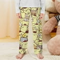 thumbnail image 2 of Pompompurin Pajamas Pants Soft Elastic Waist PJ Bottoms Comfy Lounge Long Pants, 2 of 7