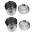 thumbnail image 3 of 2pcs Stainless Steel Household Storage Can Storage Containers for Home Restaurant, 3 of 5