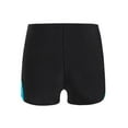 thumbnail image 2 of TiaoBug Kids Boys Shorts Athletic Sports Gymnastics Yoga Workout Tumbling Practice Activewear Biker Shorts Blue Green 12, 2 of 5