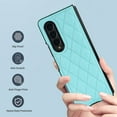 thumbnail image 5 of for Samsung Galaxy Z Fold 4 Case Elegant PU Leather, Samsung Galaxy Z Fold 4 Case Protective Premium Slim Thin Phone Case for Women Girls Compatible with Samsung Galaxy Z Fold 4, Blue, 5 of 6