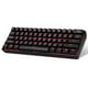 thumbnail image 3 of Teclado mecánico de 61 teclas con cable USB 2.4G Teclado en inglés y ruso de modo dual inalámbrico con interruptores rojos con efecto de luz RGB Eccomum Teclado, 3 of 6