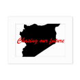 thumbnail image 1 of Quote Chasing Our Future Photo Mount Frame Picture Art Painting Desktop 5x7 inch, 1 of 3