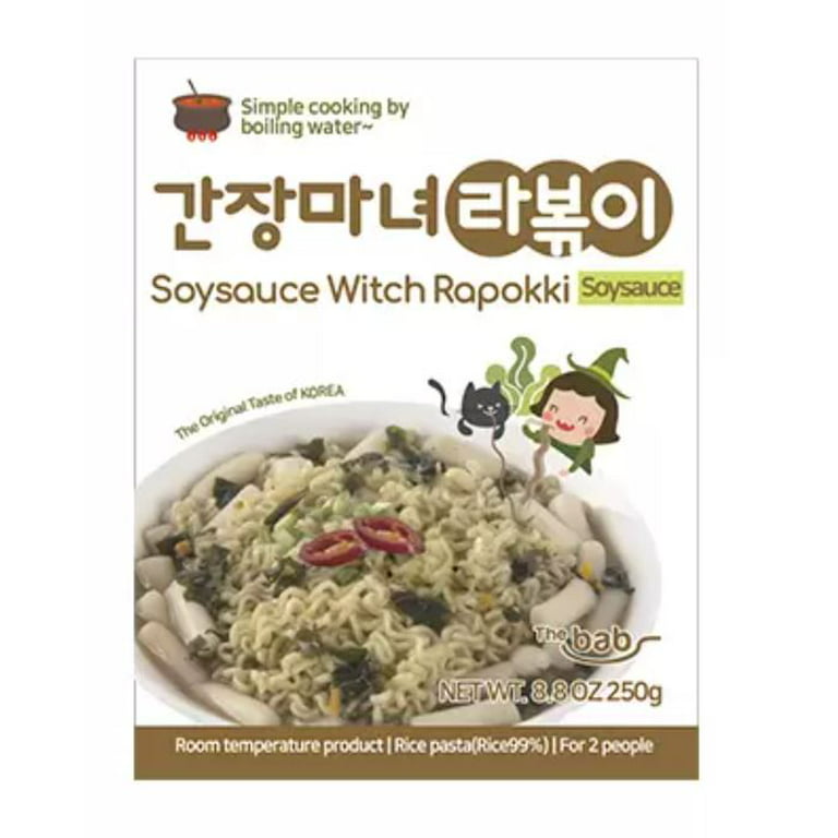 The Bab Spicy Witch Topokki Rice Pasta - Original (125 grams