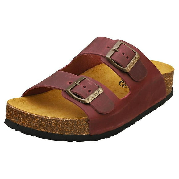 Plakton Malaga Mid Womens Walking Sandals in Burgundy