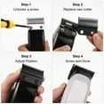 thumbnail image 4 of Amdohai 2 Pcs Tête de Coupe de Cheveux Blade Lame de Remplacement pour WAHL Tondeuse Électrique Rasoir Tondeuses Accessoires, 4 of 7