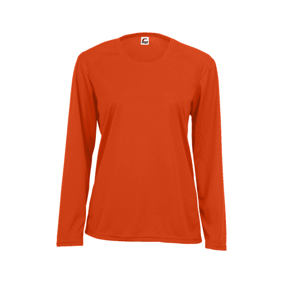 C2 L/S Women's Tee - Burnt Orange XS