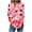 XQRN15-Pink, variant on VKOYWKM Womens Valentine's Day Shirts Love Graphic Tees Long Sleeve Tunic Tops Hoiday Crew Neck Loose Fit Valentine T-Shirts