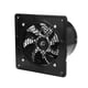 thumbnail image 4 of Extractor De Ventana Para Baño, 190mm, 40W, 220V, Montado En La Pared, Bajo, 4 of 8