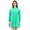 Mint Green, variant on Bimba Women's Full Sleeves Boho Beach Short Dress Loose Tunic Dress