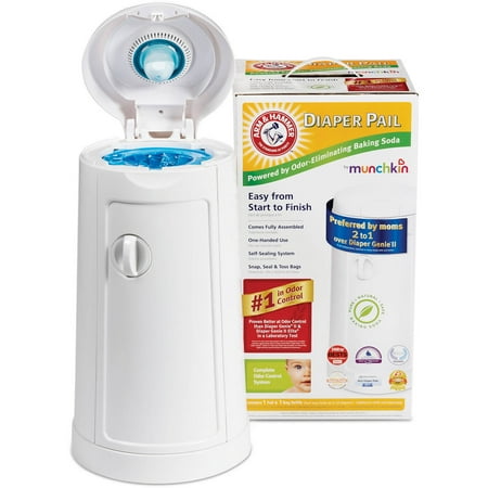 Arm & Hammer - Diaper Pail by Munchkin