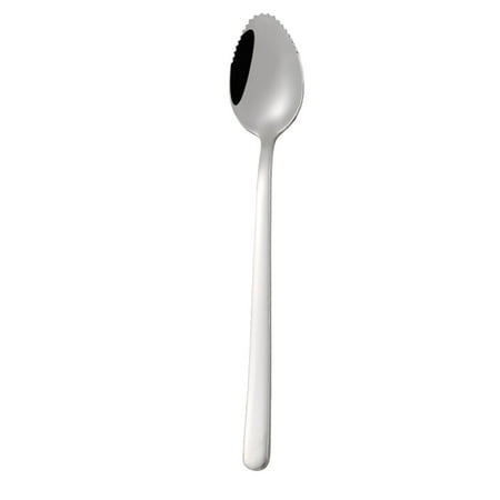 

304 Stainless Steel Fruit Puree Spoon Baby Food Tableware With Serrated Baby Puree Spoon