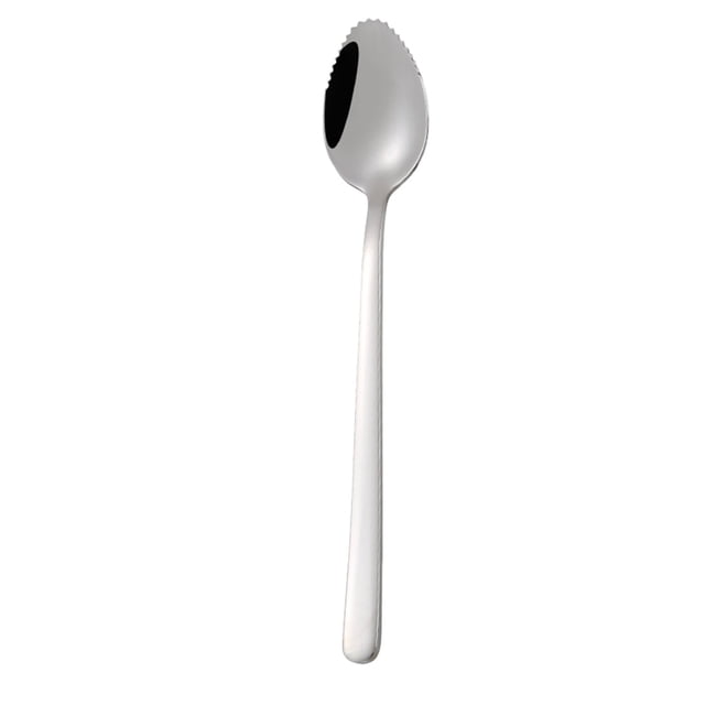 HBFAGFB Stainless Steel Fruit Spoon Food Tableware Versatile Daily Use Kitchen Supplies White