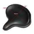 thumbnail image 2 of Custom Steel Based Seat Black Fits Bobber Chopper Wla Harley Indian, 2 of 5