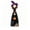 B, variant on MYUNNIL Halloween Cute Witch Figurine, 7" Vintage Wooden Witch Pumpkin Tabletop Statue, Hand-Painted Fall Seasonal Ornament for Mantel Shelf Home Decor & Gift